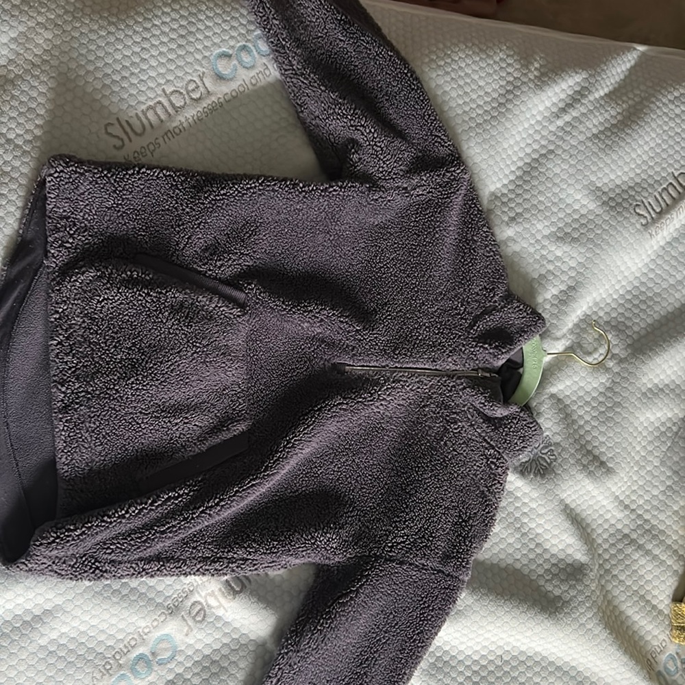 Purple wool sweater